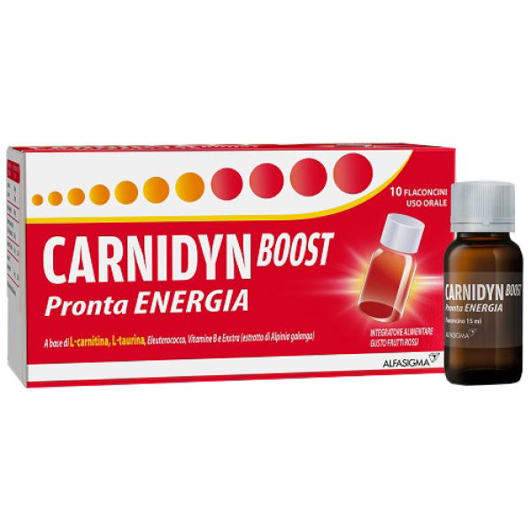 CARNIDYN BOOST 10 FLACONCINI ALFASIGMA SpA