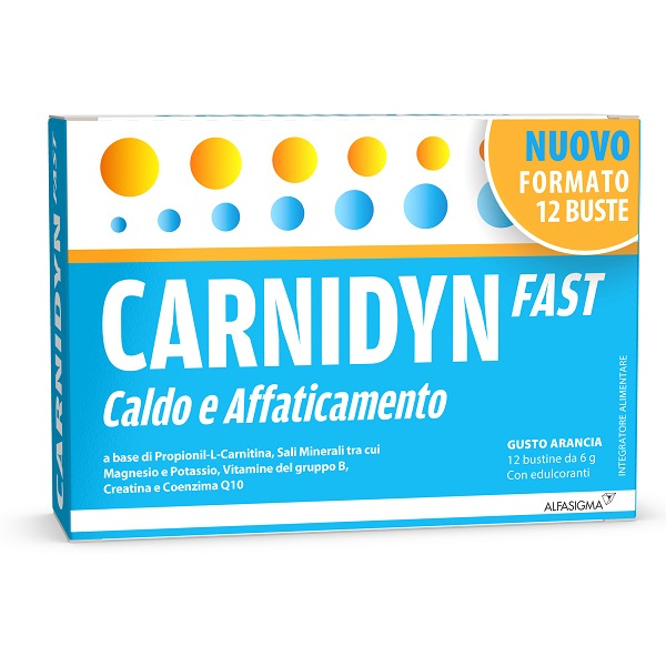 CARNIDYN FAST 12 BUSTINE ALFASIGMA SpA