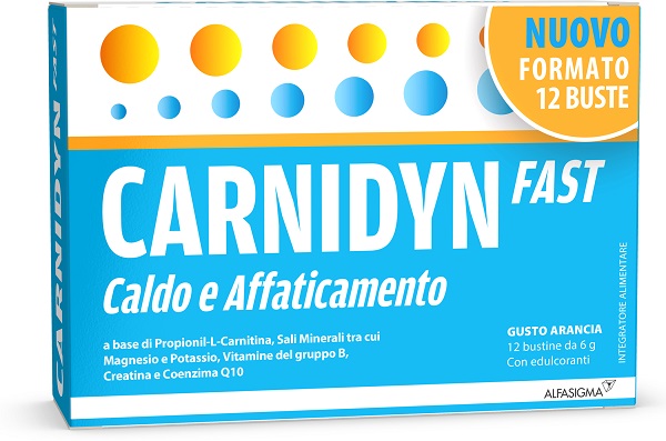 CARNIDYN FAST 12 BUSTINE ALFASIGMA SpA