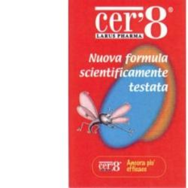 CER'8 CUSCINETTI ADESIVI ANTI ZANZARE SCATOLA DA 48 CUSCINETTI LARUS PHARMA Srl
