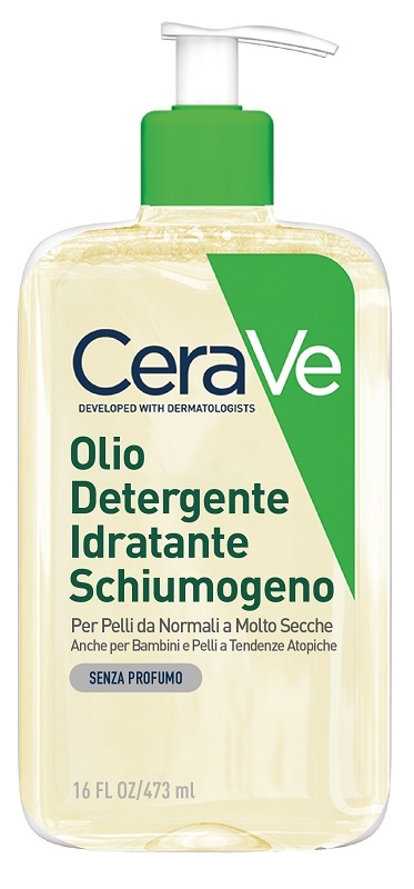 OLIO DETERGENTE IDRATANTE SCHIUMOGENO 473 ML CERAVE (L'Oreal Italia SpA)