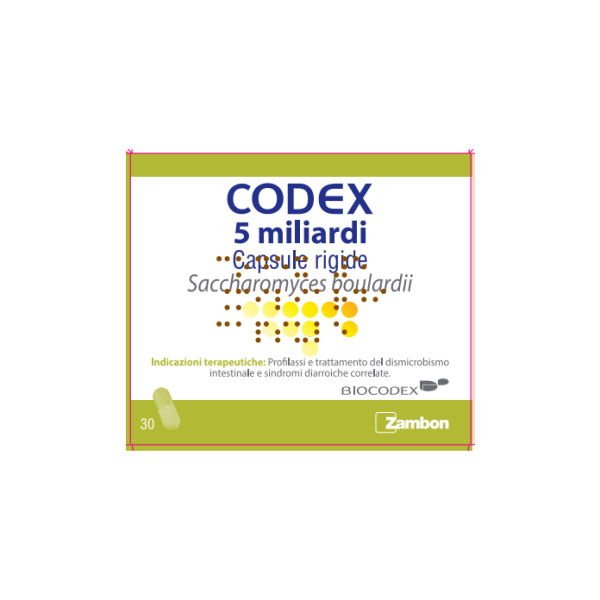 CODEX*30CPS 5MLD 250MG BIOCODEX