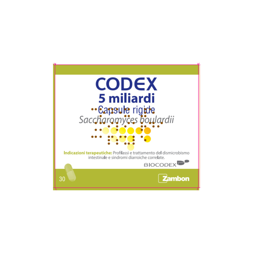 CODEX*30CPS 5MLD 250MG BIOCODEX