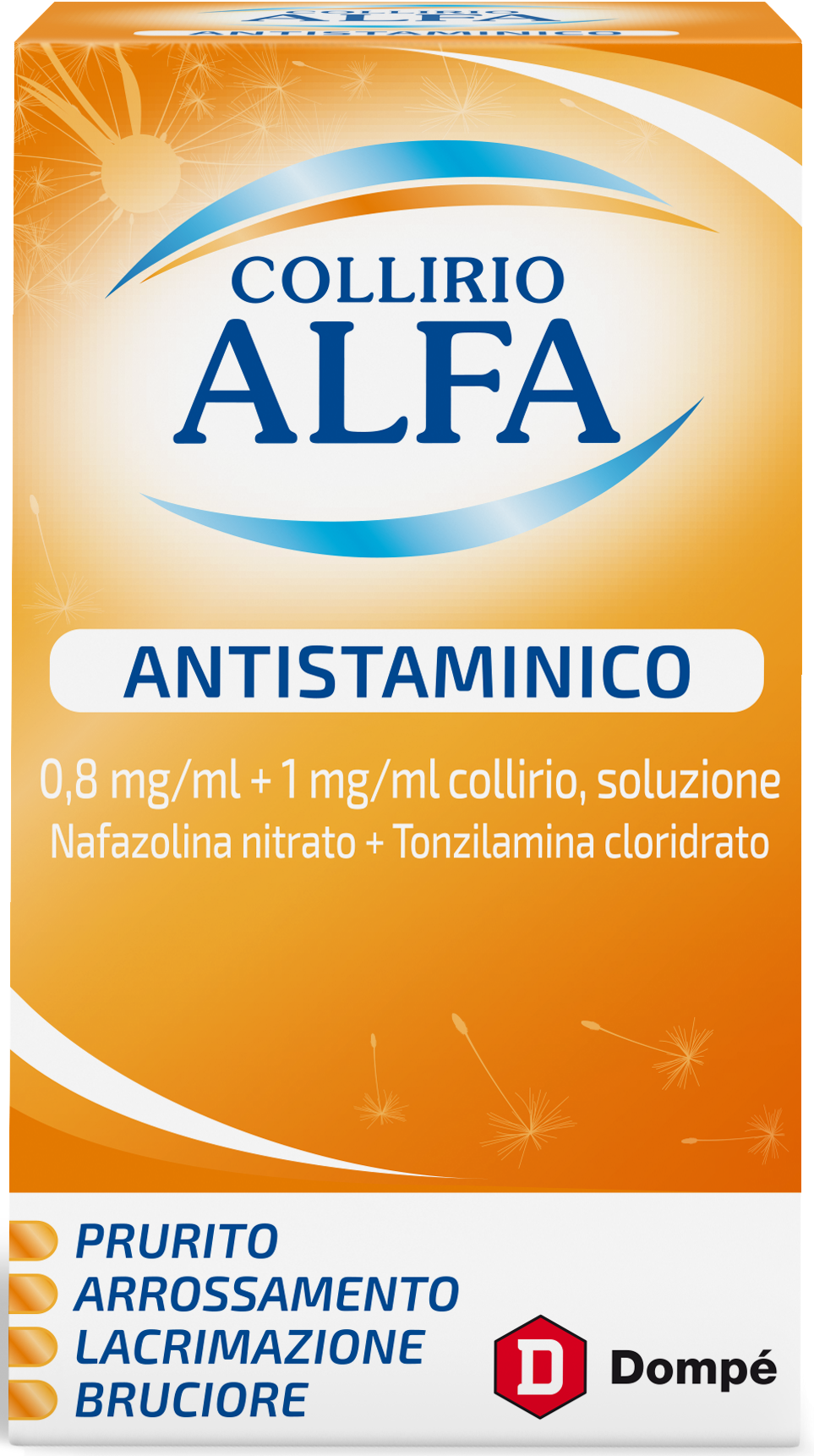 COLLIRIO ALFA ANTISTAM*FL 10ML DOMPE' FARMACEUTICI SpA