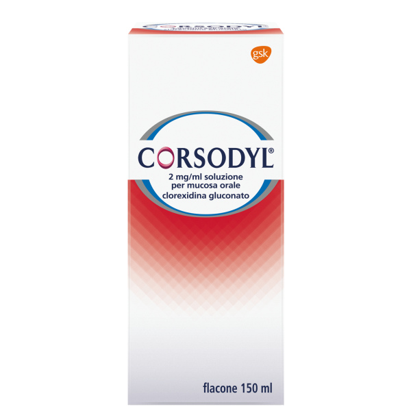 CORSODYL*SOLUZ 150ML 200MG/100 HALEON ITALY Srl