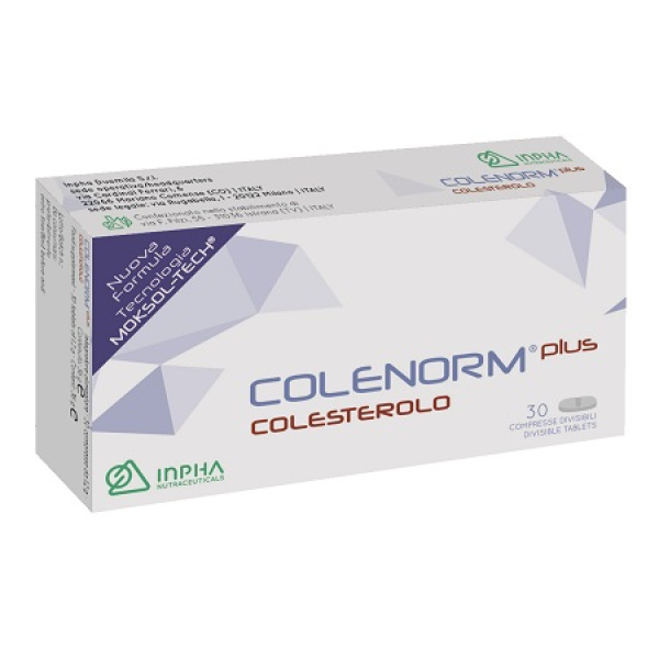 COLENORM PLUS COLESTEROLO 30 COMPRESSE DIVISIBILI INPHA DUEMILA Srl