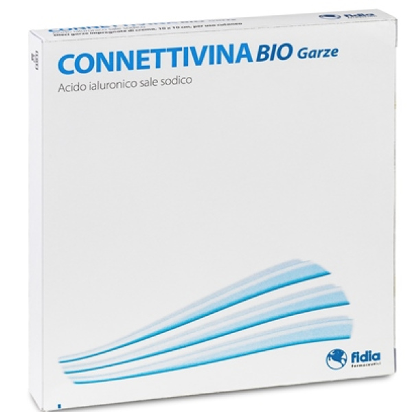 CONNETTIVINABIO GARZA 10X10 CM 10 PEZZI FIDIA FARMACEUTICI SpA