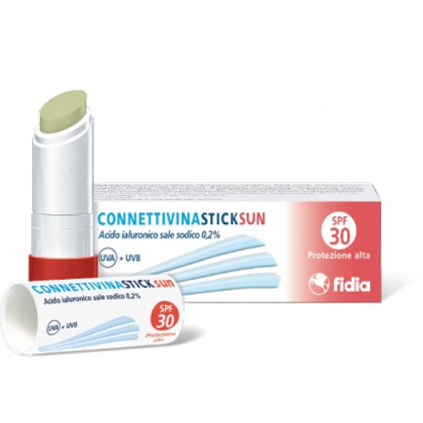 CONNETTIVINASTICKSUN SPF30 3 G FIDIA FARMACEUTICI SpA