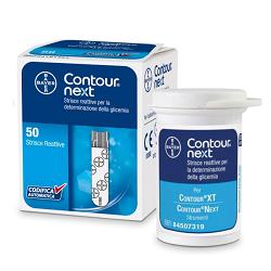 STRISCE MISURAZIONE GLICEMIA CONTOUR NEXT 50 PEZZI ASCENSIA DIABETES CARE ITALY
