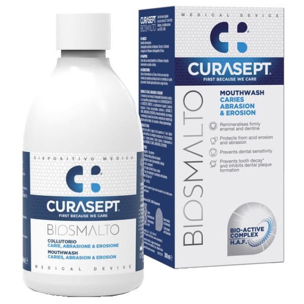 BIOSMALTO COLLUTORIO CARIE ABRASIONE&EROSIONE 300 ML CURASEPT SpA