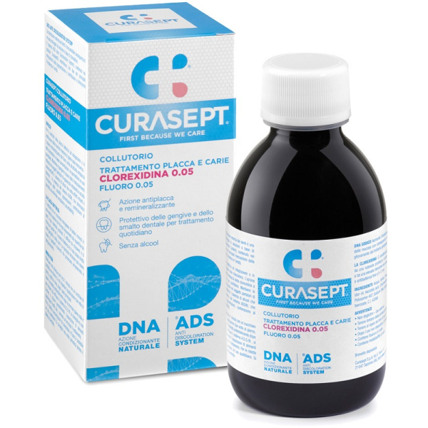 COLLUTORIO 0,05 ADS + DNA 200 ML CURASEPT SpA