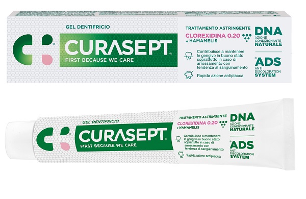 GEL DENTIFRICIO ADS DNA TRATTAMENTO ASTRINGENTE 75 ML CURASEPT SpA
