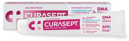 GEL DENTIFRICIO ADS DNA TRATTAMENTO LENITIVO 75 ML CURASEPT SpA