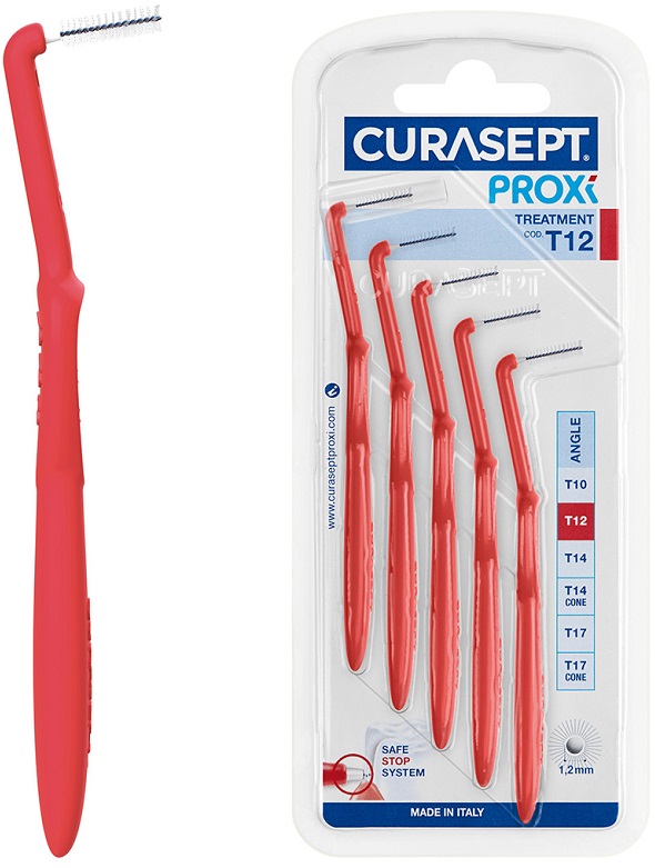 PROXI ANGLE T12 ROSSO/RED 5 PEZZI CURASEPT SpA