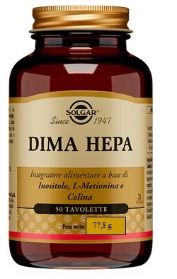 DIMA HEPA 50 TAVOLETTE SOLGAR IT. MULTINUTRIENT SpA