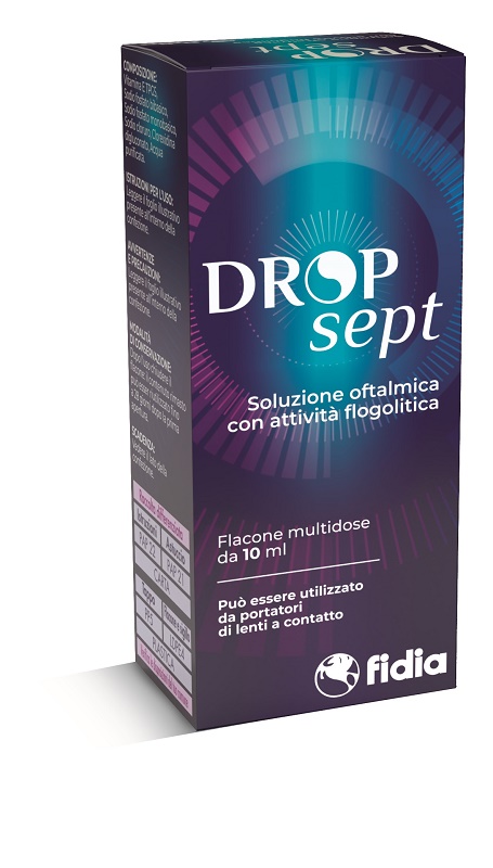 SOLUZIONE OFTALMICA DROPSEPT 10 ML FIDIA FARMACEUTICI SpA