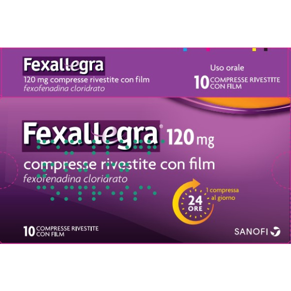 FEXALLEGRA*10CPR RIV 120MG OPELLA HEALTHCARE ITALY Srl