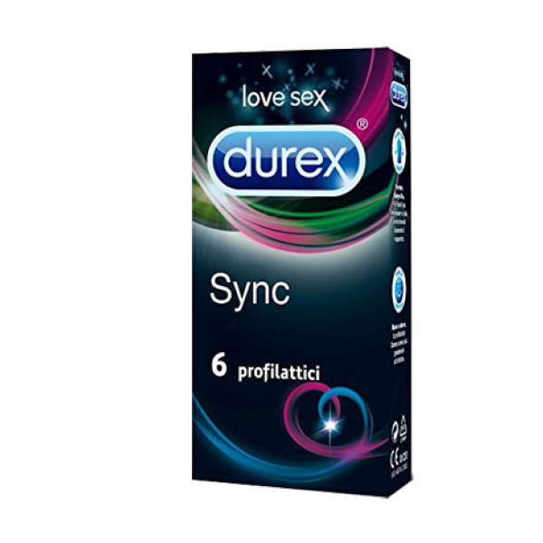 PROFILATTICO DUREX SYNC 6 PEZZI RECKITT BENCKISER H.(IT.) SpA