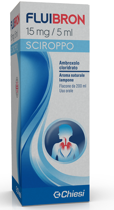 FLUIBRON*SCIR 200ML 15MG/5ML CHIESI FARMACEUTICI SpA