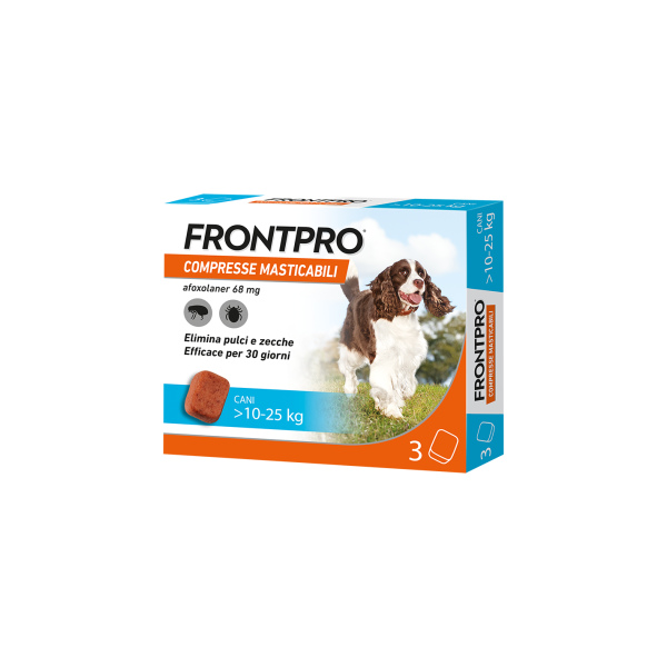 FRONTPRO*3CPR 10-25KG 68MG BOEHRINGER ING.ANIM.H.IT.SpA