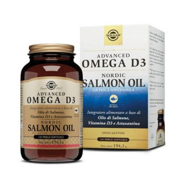 ADVANCED OMEGA D3 120 PERLE SOFTGEL SOLGAR IT. MULTINUTRIENT SpA
