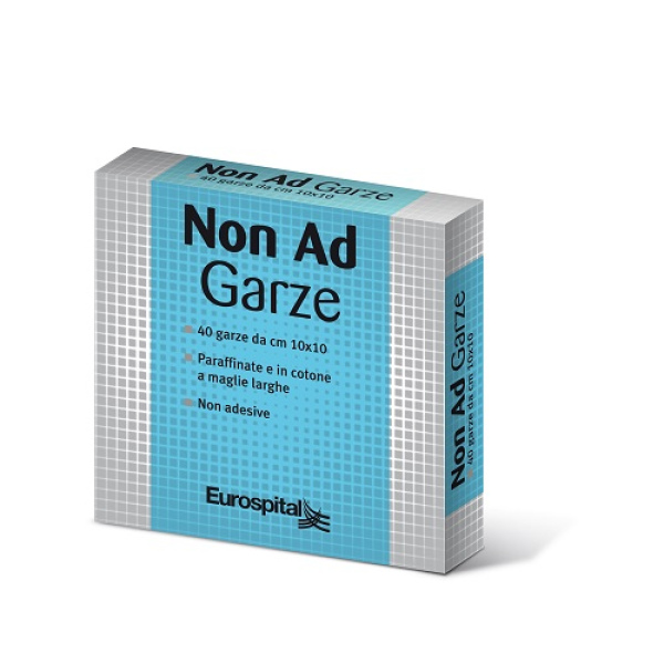 GARZA PARAFFINATA NON AD 10X10 CM 40 PEZZI EUROSPITAL SpA