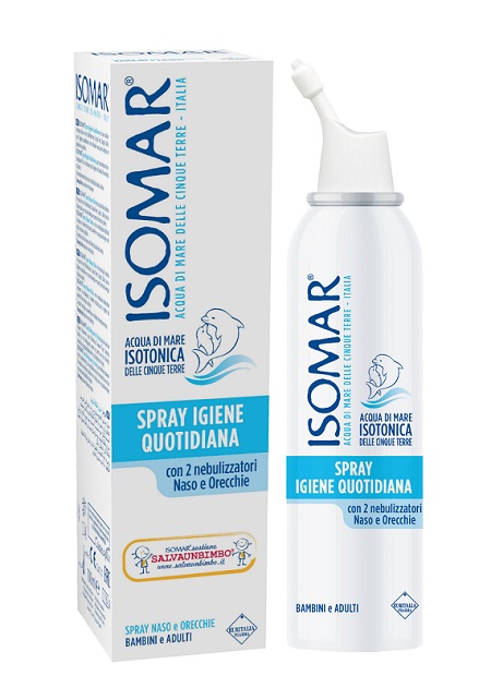 SOLUZIONE ACQUA DI MARE ISOMAR SPRAY IGIENE QUOTIDIANA 100 ML EURITALIA PHARMA (div.COSWELL)
