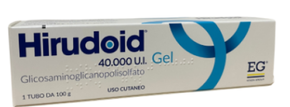 HIRUDOID 40000UI*GEL 100G EG SpA