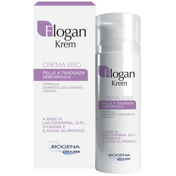 FLOGANKREM CREMA VISO PELLE TENDENZA SEBORROICA 50 ML BIOGENA Srl