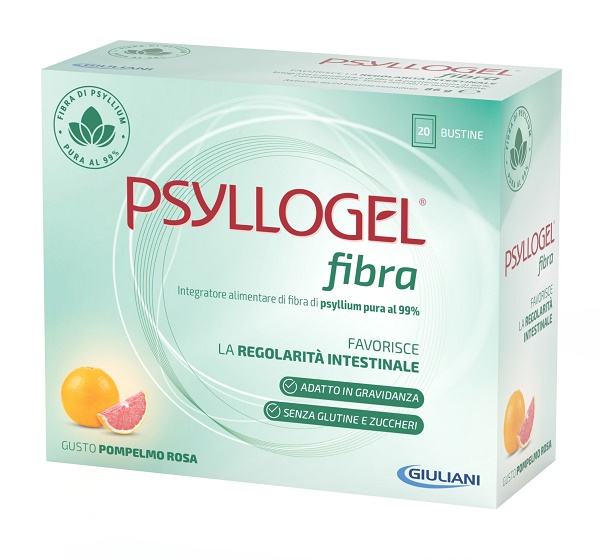 PSYLLOGEL FIBRA POMPELMO ROSA 20 BUSTINE GIULIANI SpA