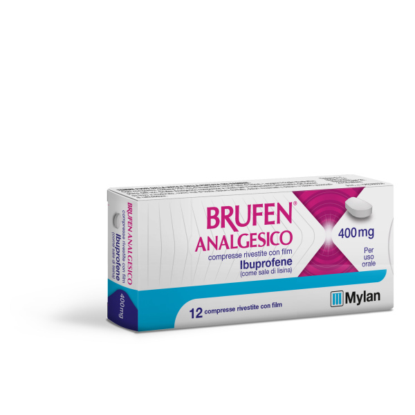 BRUFEN ANALGESICO*12CPR 400MG MYLAN SpA