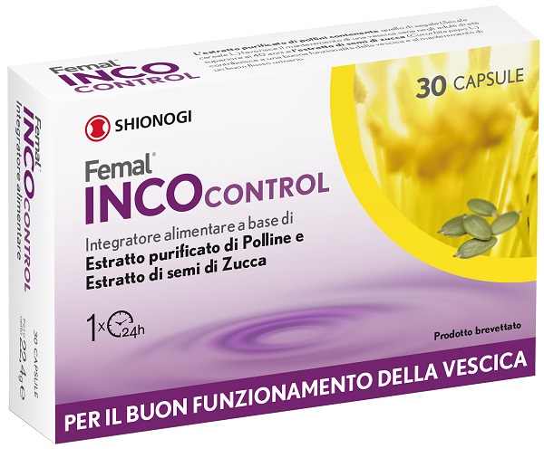 FEMAL INCOCONTROL 30 CAPSULE SHIONOGI Srl