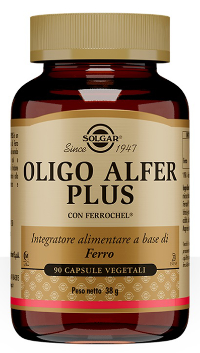 OLIGO ALFER PLUS 90 CAPSULE VEGETALI SOLGAR IT. MULTINUTRIENT SpA