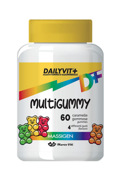 MASSIGEN MULTIGUMMY 60 CARAMELLE GOMMOSE MARCO VITI FARMACEUTICI SpA