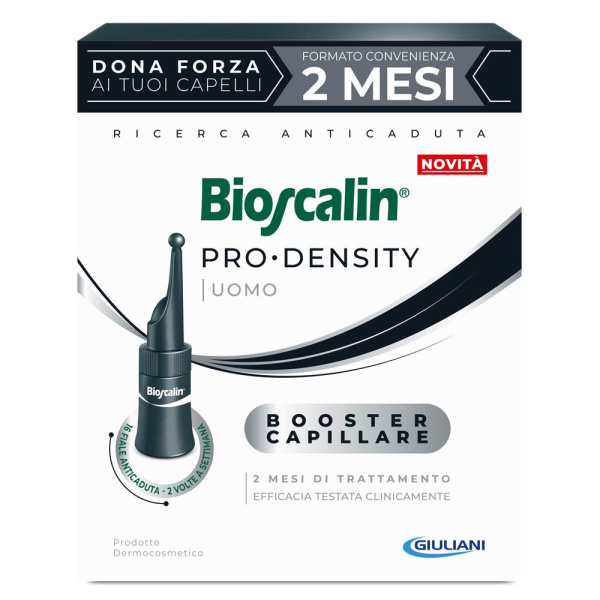 BIOSCALIN PRO DENSITY UOMO BOOSTER CAPILLARE 16 FIALE X 2,5ML GIULIANI SpA