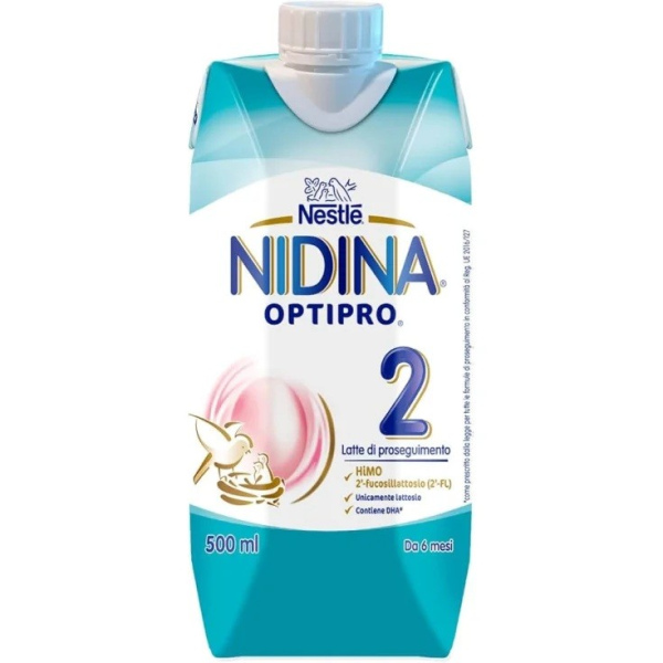 NIDINA OPTIPRO 2 LIQUIDO 500 ML NESTLE' ITALIANA SpA