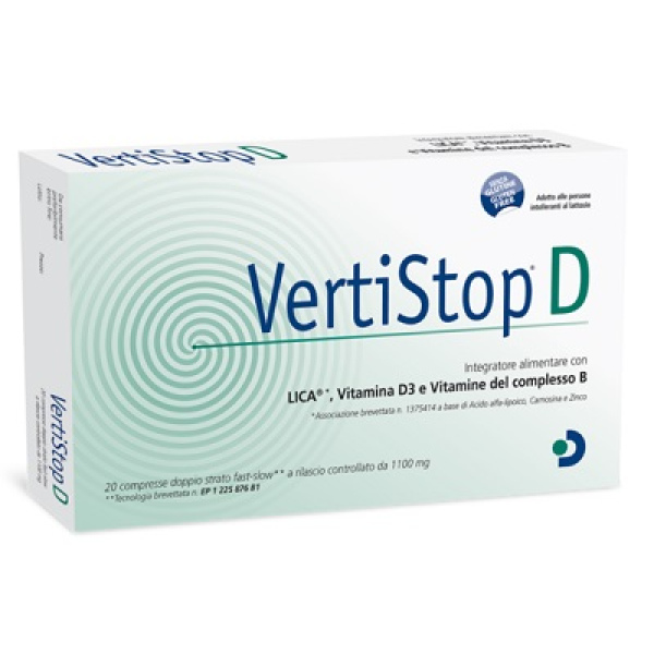 VERTISTOP D 20 COMPRESSE DA 1100 MG DIFASS INTERNATIONAL SpA