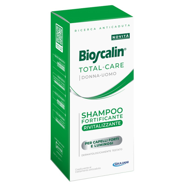 BIOSCALIN TOTAL CARE SHAMPOO FORTIFICANTE RIVITALIZZANTE 200 ML GIULIANI SpA