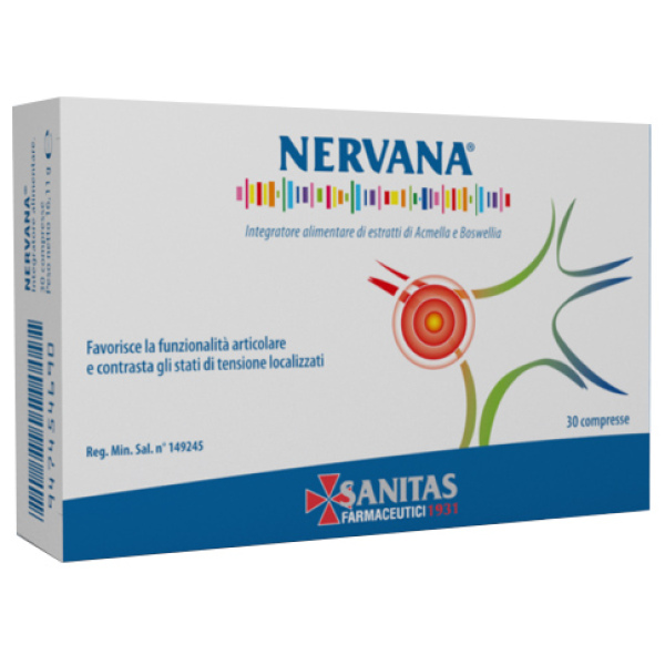 NERVANA 30 COMPRESSE SANITAS FARMACEUTICI Srl