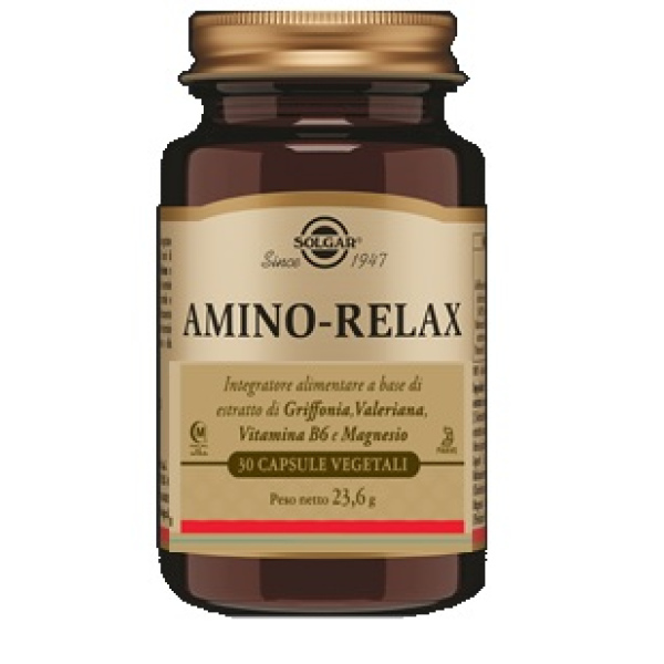 AMINO RELAX 30 CAPSULE VEGETALI SOLGAR IT. MULTINUTRIENT SpA