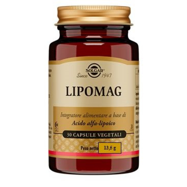 LIPOMAG 30 CAPSULE SOLGAR IT. MULTINUTRIENT SpA