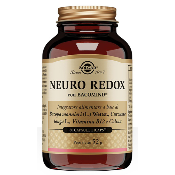 NEURO REDOX 60 CAPSULE LICAPS SOLGAR IT. MULTINUTRIENT SpA