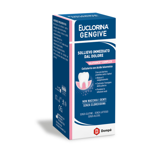 EUCLORINA GENGIVE COLLUTORIO 200 ML DOMPE' FARMACEUTICI SpA