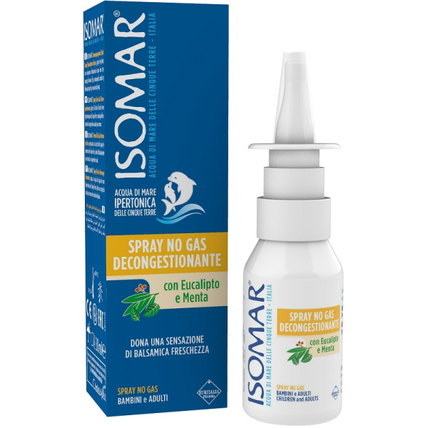 SPRAY NO GAS DECONGESTIONANTE ISOMAR 30 ML EURITALIA PHARMA (div.COSWELL)
