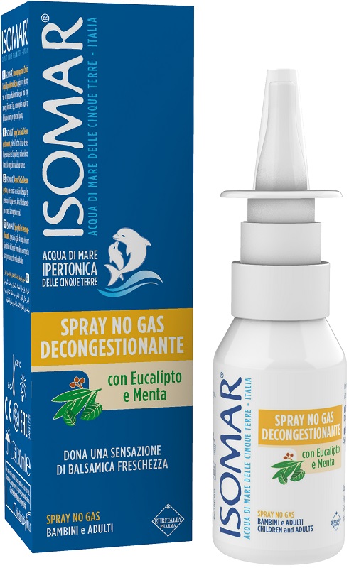SPRAY NO GAS DECONGESTIONANTE ISOMAR 30 ML EURITALIA PHARMA (div.COSWELL)