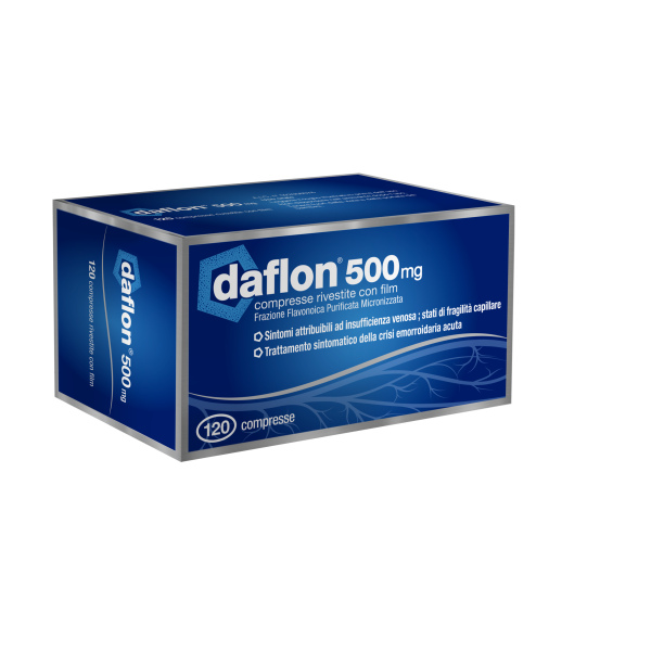 DAFLON*120CPR RIV 500MG SERVIER ITALIA SpA