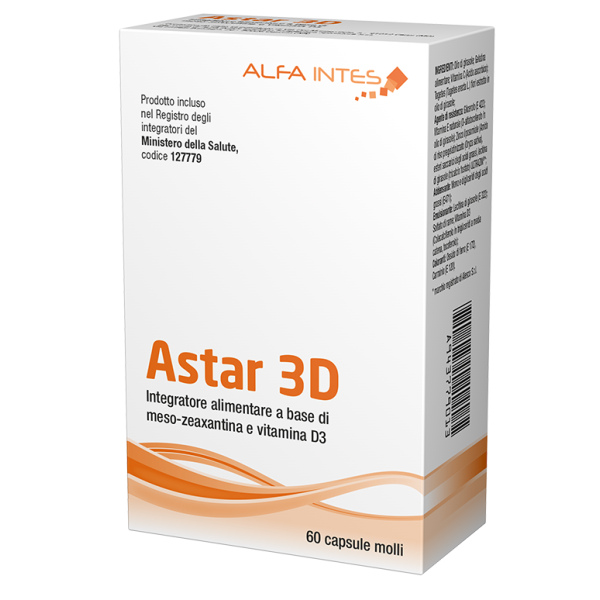 ASTAR 3D 60 CAPSULE MOLLI ALFA INTES (IND.TER.SPLENDORE)