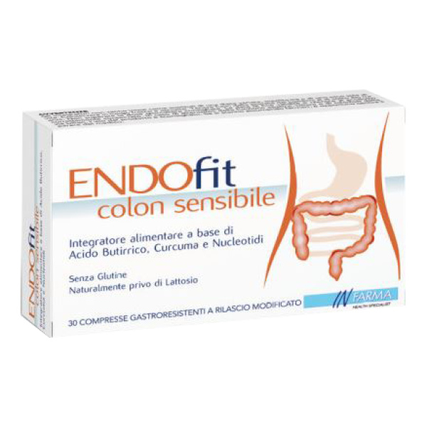 ENDOFIT COLON SENSIBILE 30 COMPRESSE GASTRORESISTENTI A RILASCIO MODIFICATO INFARMA Srl