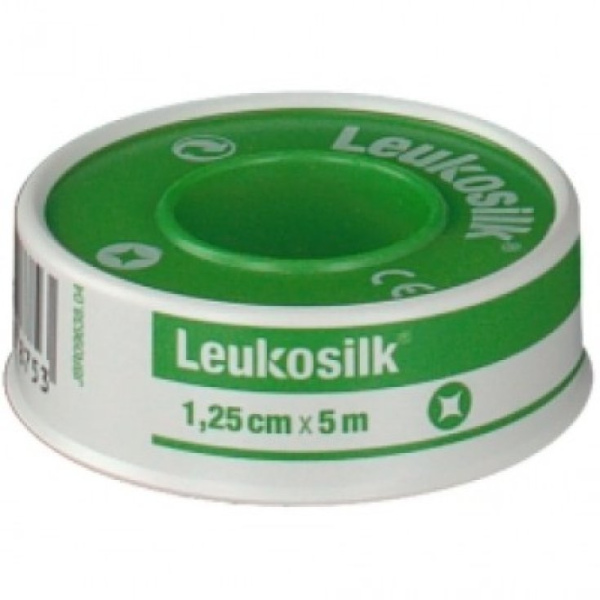 CEROTTO LEUKOSILK IPOALLERGENICO 500X1,25 CM ESSITY ITALY SpA