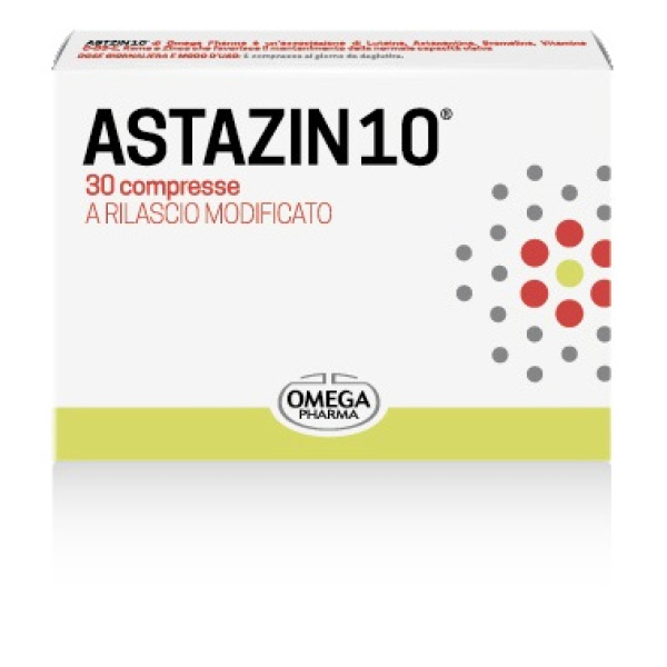 ASTAZIN10 30 COMPRESSE OMEGA PHARMA SpA